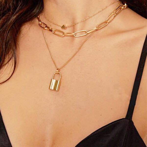 NEWITIN 69 Pieces Gold Jewelry Set for Women Fashion Costume Jewelry Gold Plated Necklace Bracelet Earrings Set for Women - Image 5