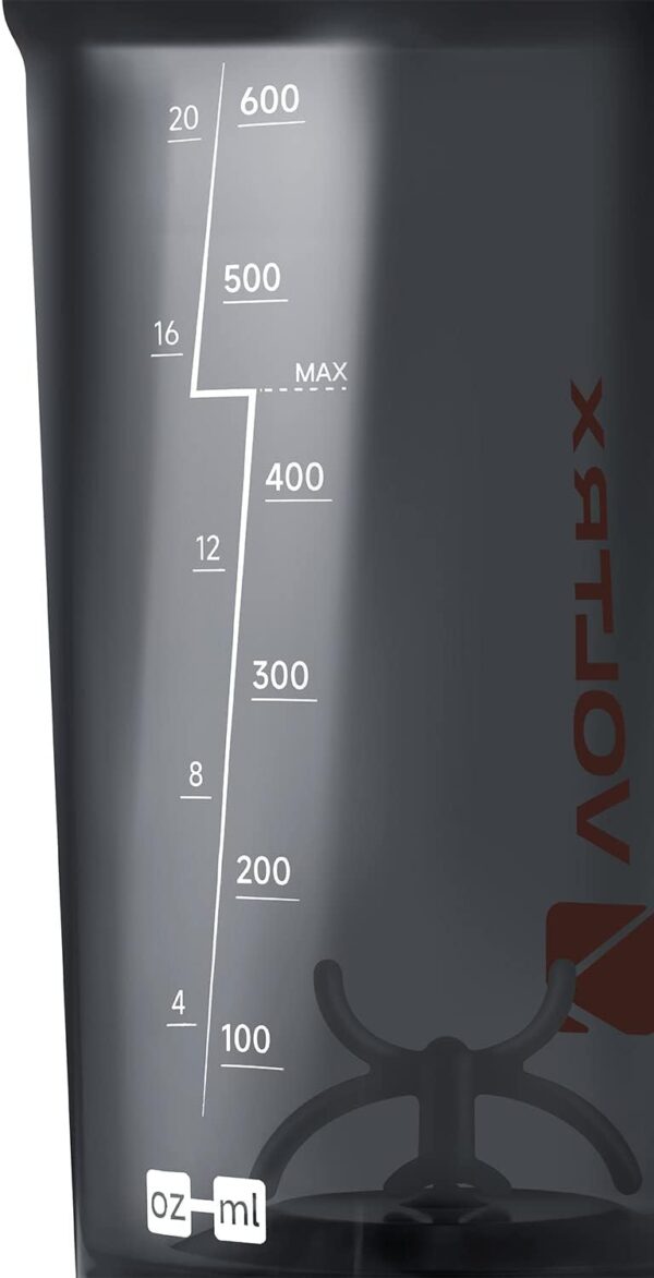 VOLTRX Electric Protein Shaker Bottle - USB Rechargeable Mixer Cup for Shakes and Meal Replacements, BPA-Free Tritan, 24oz - Image 5