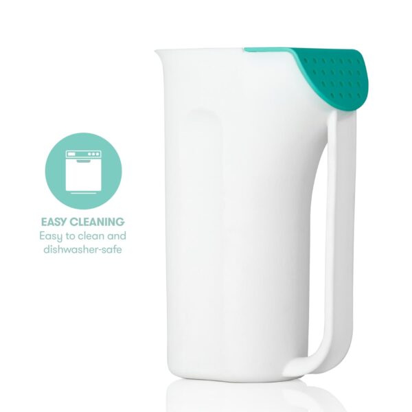 Frida Baby Control The Flow Bath Rinse Cup | Rinser to Wash Hair + Body | Rinser-Cup for Bath Time with Easy Grip Handle + Removable Rain Shower - Image 7