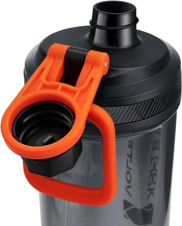 VOLTRX Electric Protein Shaker Bottle - USB Rechargeable Mixer Cup for Shakes and Meal Replacements, BPA-Free Tritan, 24oz - Image 4