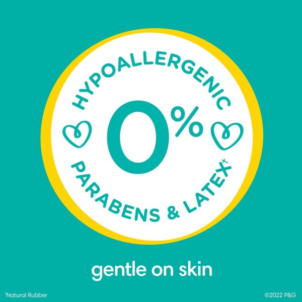 Pampers Sensitive Baby Wipes, Water Based, Hypoallergenic and Unscented, 8 Flip-Top Packs, 4 Refill Packs (1008 Wipes Total) - Image 10
