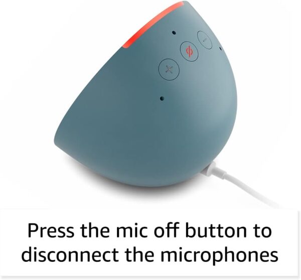 Amazon Echo Pop (newest model), Our smallest Alexa speaker, Fits in any room, Charcoal - Image 8