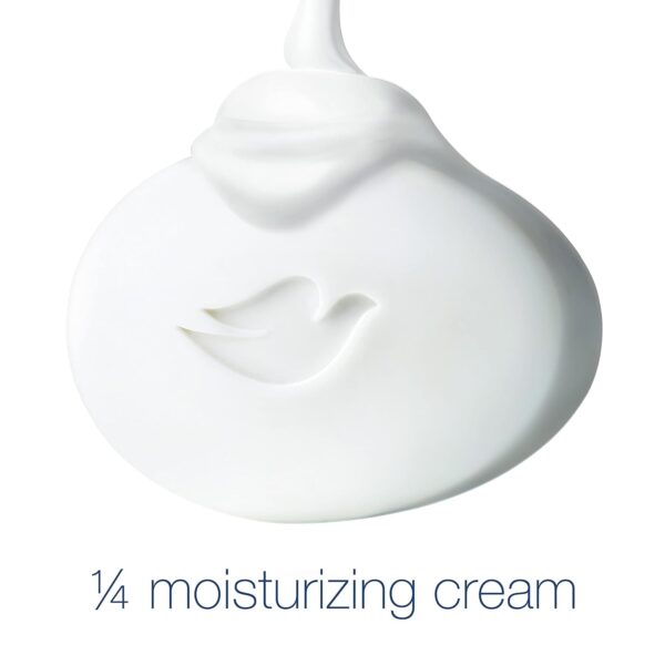 Dove Beauty Bar Gentle Skin Cleanser Moisturizing for Gentle Soft Skin Care Original Made With 1/4 Moisturizing Cream 3.75 oz, 14 Bars - Image 5