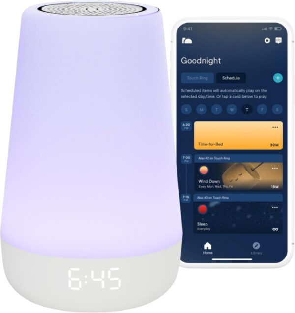 Hatch Rest Baby Sound Machine, Night Light | 2nd Gen | Registry Essential, Sleep Trainer, Routine Builder, Time-to-Rise Alarm Clock, White Noise Soother, Nursery Stories, Toddler Kids Bedroom (Wi-Fi) - Image 2