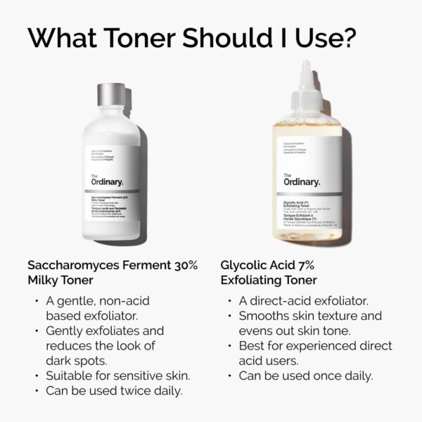 The Ordinary Glycolic Acid 7% Exfoliating Toner, Brightening and Smoothing Daily Toner for More Even-Looking Skin Tone - Image 7