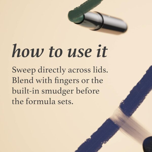 Julep Eyeshadow 101 Cream-to-Powder Waterproof Shadow Stick – Orchid Shimmer – Long-Lasting, Crease-Proof, Soft Purple Shimmer Cream Eyeshadow with Built-in Smudger - Image 7