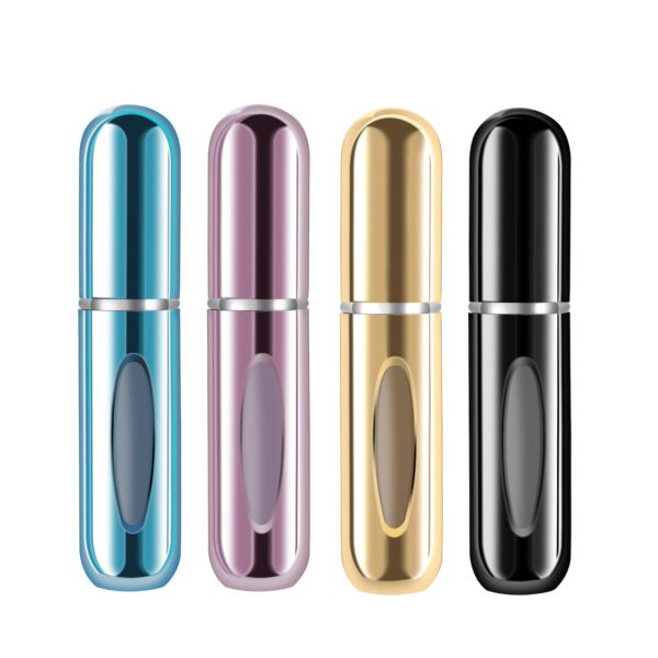 Yamadura Mini Refillable Perfume Portable Atomizer Bottle Refillable Perfume Spray, Refill Pump Case for Traveling and Outgoing (5ml, 4 Pack) 4 - Image 2