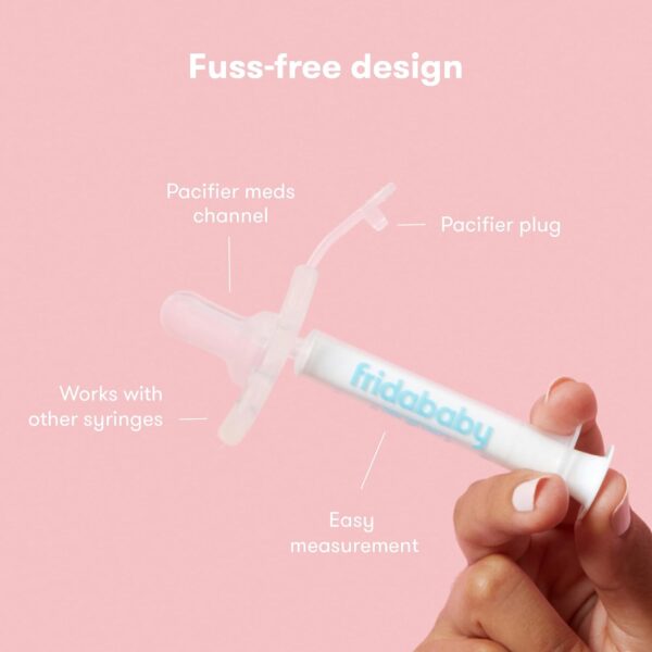 Frida Baby Medicine Dispenser, Medi Frida Baby Medicine Syringe & Accu-Dose Pacifier for Mess & Fuss Free Use - Image 5