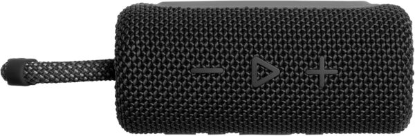 JBL Go 3 - Portable Mini Bluetooth Speaker, big audio and punchy bass, IP67 waterproof and dustproof, 5 hours of playtime, speaker for home, outdoor and travel (Black) - Image 8