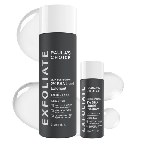 Paula's Choice SKIN PERFECTING 2% BHA Liquid Salicylic Acid Exfoliant-Facial Exfoliant for Enlarged Pores, Wrinkles & Fine Lines and Suitable for Blackhead-Prone Skin - Image 2
