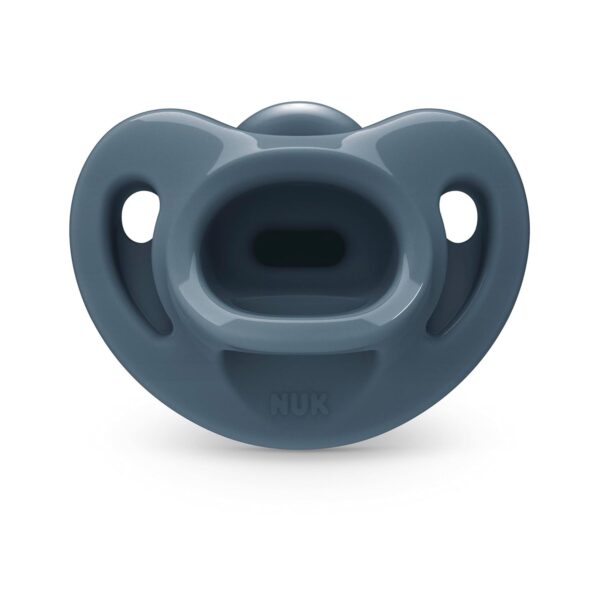 NUK Timeless Comfy Pacifier | 100% Silicone, One-Piece Design | BPA-Free, Gentle on Baby’s Skin | 5-Pack, for 0-6M - Image 12