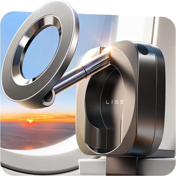 LISEN Toddler Mini Airplane Travel Essentials for Kids Women Phone Holder Long Flight Essentials Handsfree for MagSafe Travel Accessories Beach Vacation Cruise Essentials 2025 Phone Camera Mounts - Image 2