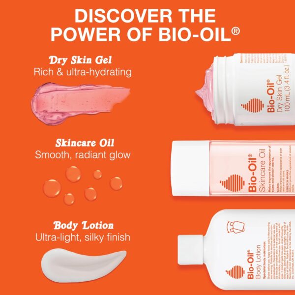 Bio-Oil Skincare Body Oil Serum, Face and Body Moisturizer with Vitamin E & A, for Scars, Stretch Marks, Sensitive Skin, All Skin Types, Dermatologist Recommended, Non-Comedogenic, 6.7 Oz - Image 8