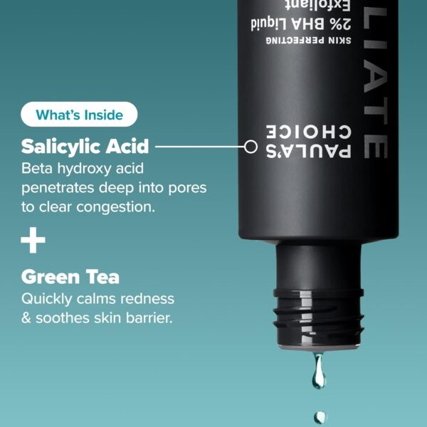 Paula's Choice SKIN PERFECTING 2% BHA Liquid Salicylic Acid Exfoliant-Facial Exfoliant for Enlarged Pores, Wrinkles & Fine Lines and Suitable for Blackhead-Prone Skin - Image 8