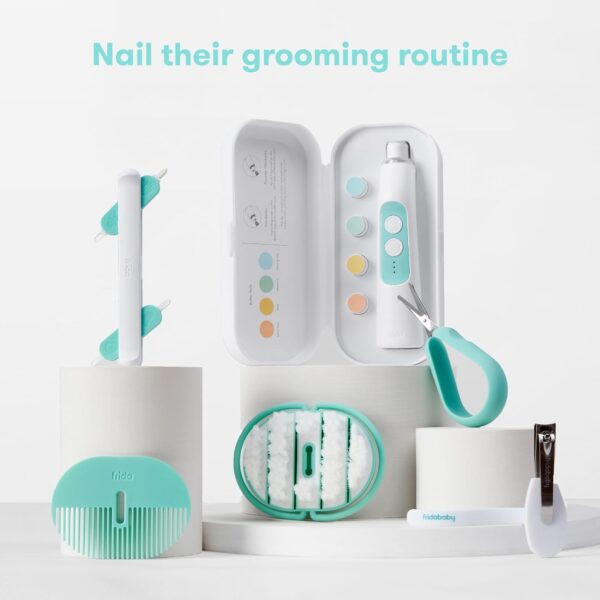 Frida Baby 3-in-1 Nose, Nail + Ear Picker: Baby Ear Cleaner + Baby Nose Cleaner and Nail Tool for Babies + Toddlers, Safely Clean Baby's Boogers, Ear Wax & More - Image 7