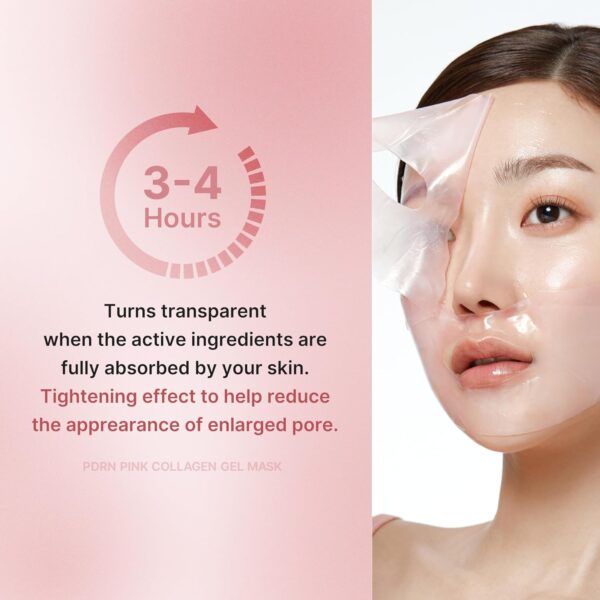 medicube Salmon DNA PDRN pink collagen jelly gel mask | overnight face mask for glass glow skin- elasticity, hydrating, firming and moisturizing | korean skincare, 28g, 4ea - Image 4