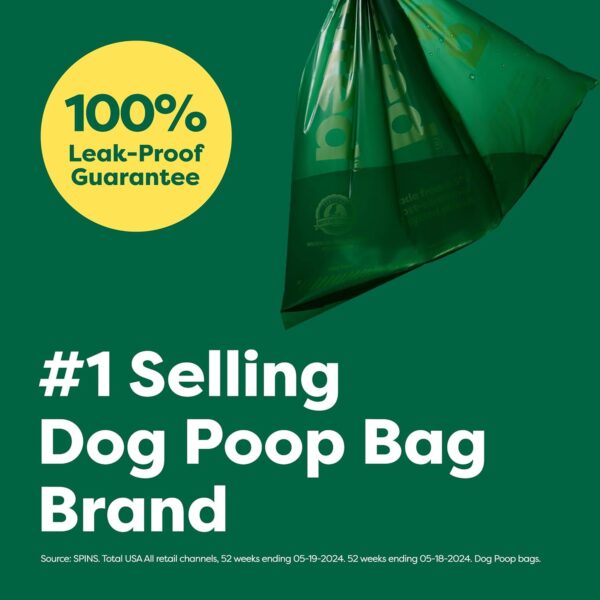Earth Rated Poop Bags for Dogs, Guaranteed Leak Proof and Extra Thick Waste Bag Refill Rolls, Unscented, 270 Count - Image 3