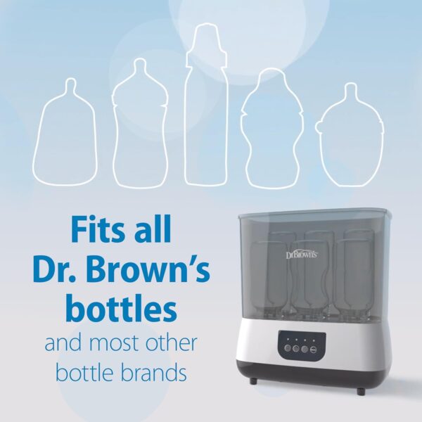 Dr. Brown's All-in-One Sterilizer and Dryer for Baby Bottles, Parts & Other Newborn Essentials - Image 7