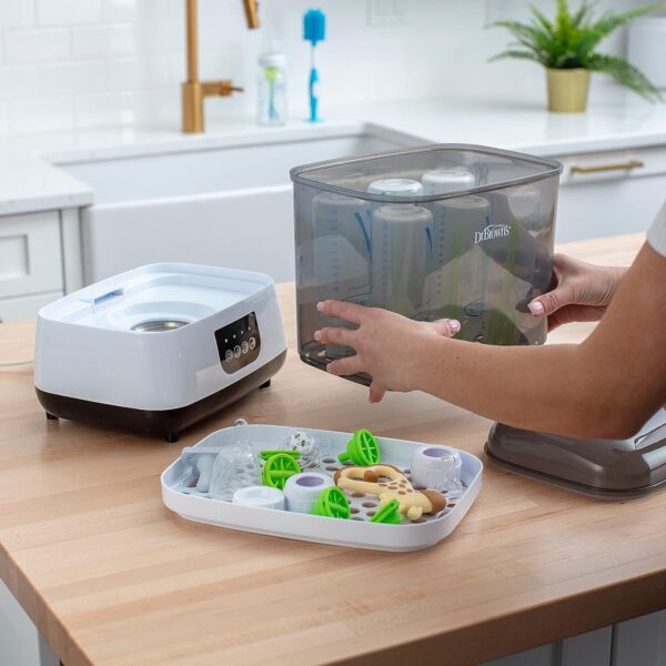 Dr. Brown's All-in-One Sterilizer and Dryer for Baby Bottles, Parts & Other Newborn Essentials - Image 12