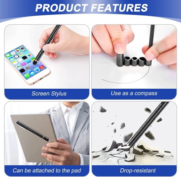 Fun Fidget Gel Pens Gifts - Fathers Day Dad Gifts, Cool Graduation Gift for Him Teen Boys, Unique Birthday Christmas Stocking Stuffers Easter Men Gadget for Decompression Pen for Writing & Fidgeting - Image 6