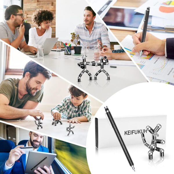 Fun Fidget Gel Pens Gifts - Fathers Day Dad Gifts, Cool Graduation Gift for Him Teen Boys, Unique Birthday Christmas Stocking Stuffers Easter Men Gadget for Decompression Pen for Writing & Fidgeting - Image 5