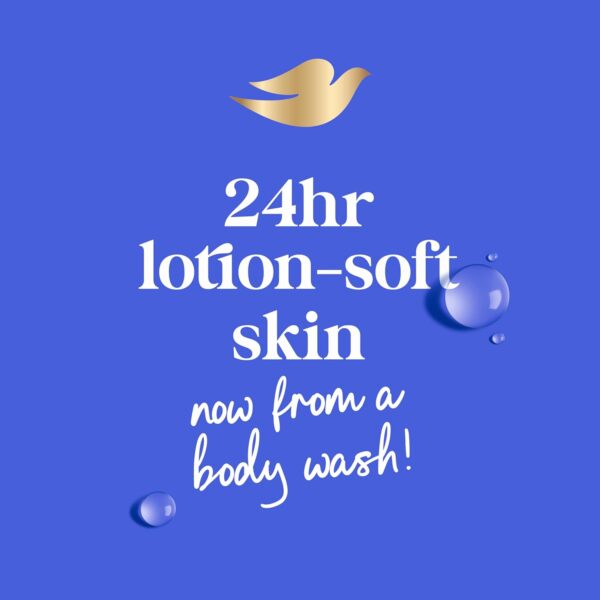 Dove Body Wash with Pump 3 Count Deep Moisture for 24hr Lotion-Soft Skin Moisture Moisturizing Skin Cleanser with No Sulfates No Parabens - Image 8
