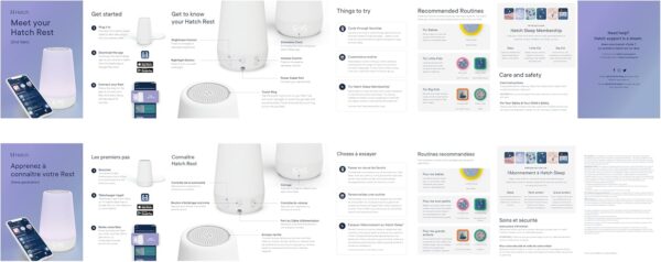 Hatch Rest Baby Sound Machine, Night Light | 2nd Gen | Registry Essential, Sleep Trainer, Routine Builder, Time-to-Rise Alarm Clock, White Noise Soother, Nursery Stories, Toddler Kids Bedroom (Wi-Fi) - Image 9