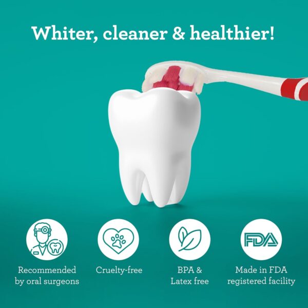 GuruNanda Butter On Gums Toothbrush, ADA Accepted, With 8000+ Ultra Soft Softex Bristles for Sensitive & Receding Gums, Perfect for Whiter Teeth, 6 Ct - Image 7
