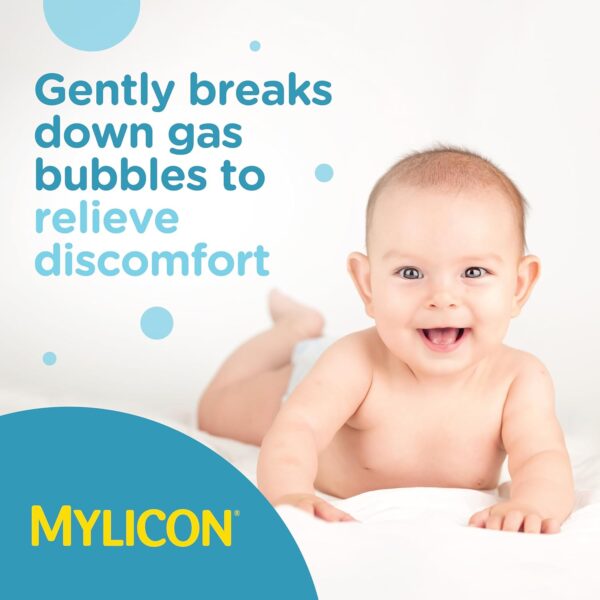 MYLICON Infants Gas Relief Drops for Infants and Babies, Dye Free Formula, 1 Fluid Ounce - Image 5