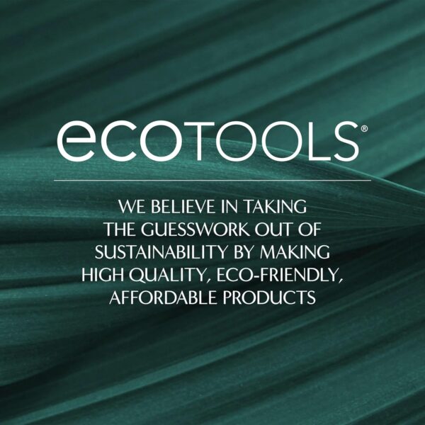 EcoTools Dry Brush, Gentle Exfoliating Scrubber for Skincare and Beauty, Pore Cleansing, Pink - Image 11