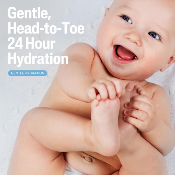 Cetaphil Baby Wash & Shampoo Plus Body Lotion, Healthy Skin Essentials, Head to Toe Hydration for up to 24 Hours, for Delicate, Sensitive Skin, 2-Pack,White - Image 3