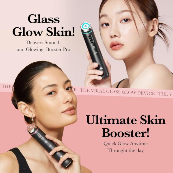 medicube Age-R Booster Pro | 6-in-1 Real Glass Glow Beauty Massager | Looking Glass Skin | Korean Skin Care - Image 4