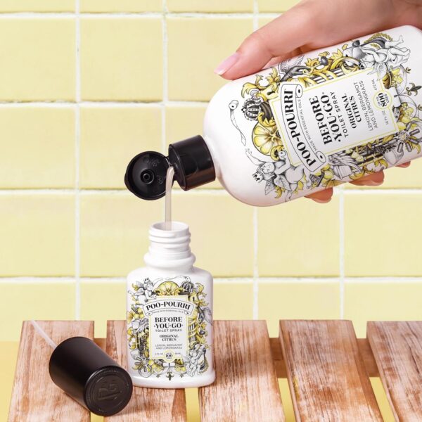 Poo-Pourri Before-You-Go Toilet Spray, Beach Bum, 1 Fl Oz Pocket Travel Size - Coconut, Orchid and Toasted Praline - Image 12