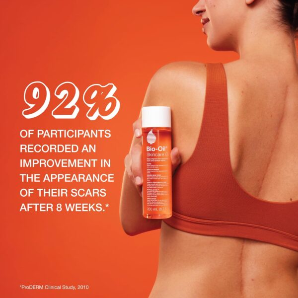 Bio-Oil Skincare Body Oil Serum, Face and Body Moisturizer with Vitamin E & A, for Scars, Stretch Marks, Sensitive Skin, All Skin Types, Dermatologist Recommended, Non-Comedogenic, 6.7 Oz - Image 4