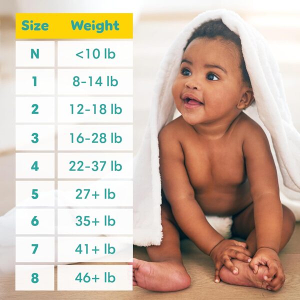Pampers Baby Diapers - Swaddlers - Size 0, 84 Count, Ultra Absorbent Disposable Newborn Diaper - Image 12