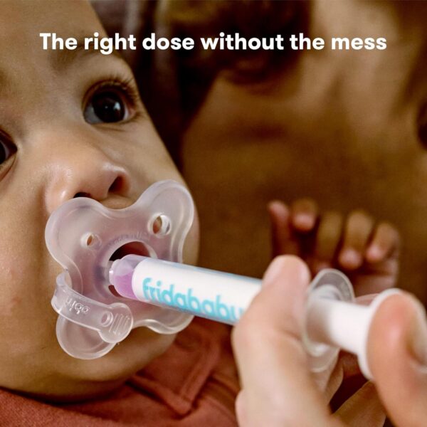 Frida Baby Medicine Dispenser, Medi Frida Baby Medicine Syringe & Accu-Dose Pacifier for Mess & Fuss Free Use - Image 3