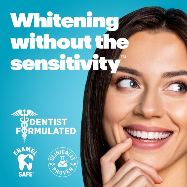 Lumineux Teeth Whitening Strips 21 Treatments – Peroxide Free - Enamel Safe for Whiter Teeth - Whitening Without The Sensitivity - Dentist Formulated - Sensitivity - Image 3