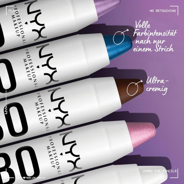 NYX PROFESSIONAL MAKEUP Jumbo Eye Pencil, Blendable Eyeshadow Stick & Eyeliner Pencil - Yogurt - Image 7