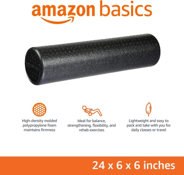 Amazon Basics High Density Foam Roller for Exercise and Recovery - Image 3