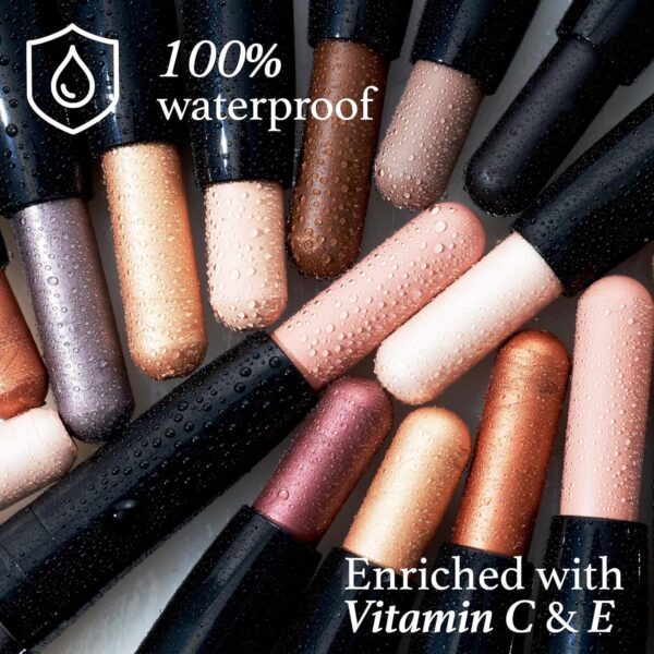Julep Eyeshadow 101 Cream-to-Powder Waterproof Shadow Stick – Orchid Shimmer – Long-Lasting, Crease-Proof, Soft Purple Shimmer Cream Eyeshadow with Built-in Smudger - Image 6