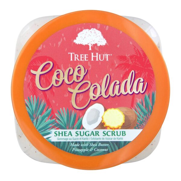 Tree Hut Shea Sugar Scrub Coco Colada, 18 oz, Ultra Hydrating and Exfoliating Scrub for Nourishing Essential Body Care - Image 3