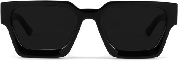 Trendy Square Sunglasses for Men Women Fashion Thick Rectangle Sun Glasses UV Protection Shades Designer Style - Image 3