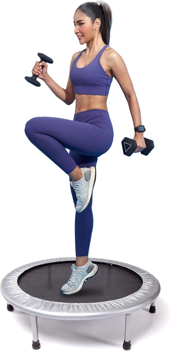 Stamina Mini Fitness Trampoline w/Smart Workout App - Image 2