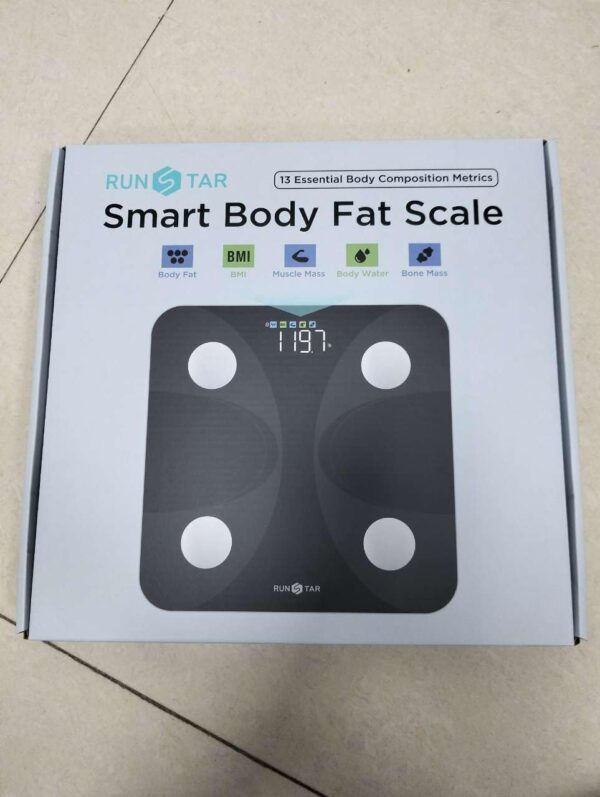 Scale for Body Weight and Fat Percentage, RunSTAR Digital Accurate Bathroom Smart Scale with Large Display, FSA&HSA Eligible 13 Body Composition Analyzer Sync App - Image 10