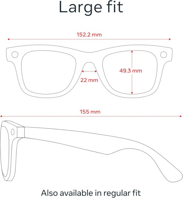 Ray-Ban Meta Glasses, Wayfarer - Image 7