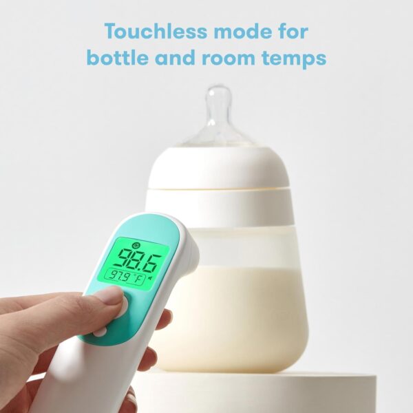 Frida Baby Thermometer, 3-in-1 Infrared Thermometer for Ear, Forehead & Touchless, FSA/ HSA Eligible Fever Thermometer for Baby, Infants ,Toddlers, Kids & Adults - Image 6