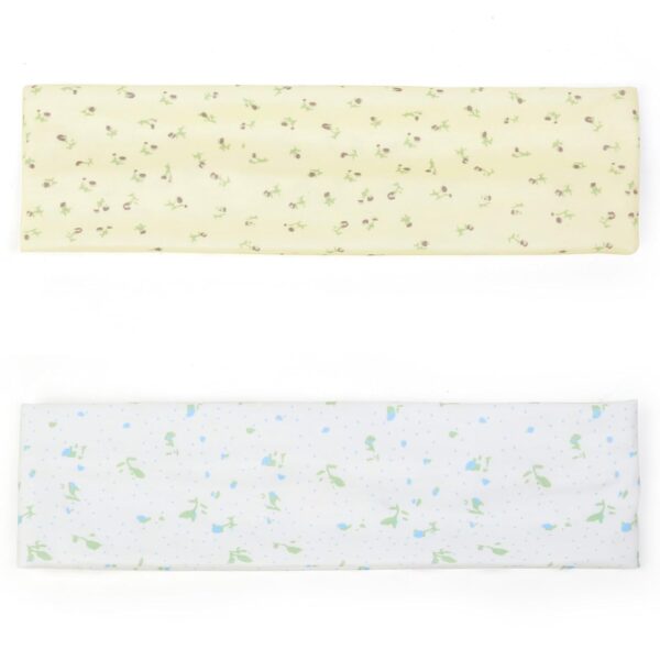 TERSE Fashion Women's Headbands for Short Hair Non Slip Elastic Floral Hairbands, Soft Fabric 2 Inches Thick Stripe Head Bands for Girls, Valentine's Day Heart Headbands - Image 5