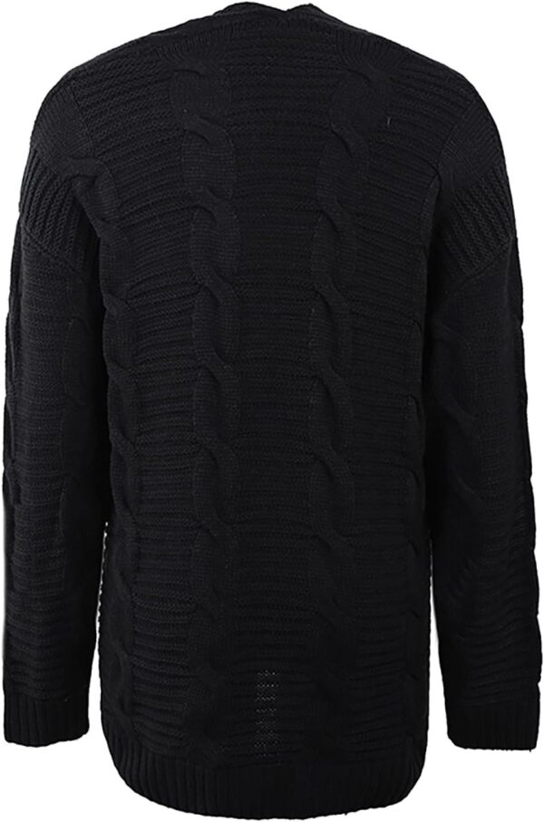 Women's Sweaters Cardigan Open Front Knit Winter Cardigans Soft Sweaters for Women - Image 5