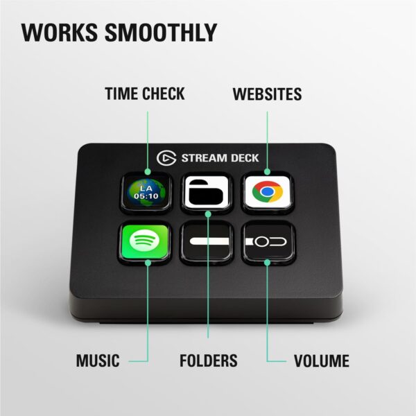 Elgato Stream Deck Mini – Control Zoom, Teams, PowerPoint, MS Office and More, Boost Productivity with Seamless Integration for Daily Apps, Set Up Shortcuts Easily, Compatible with Mac and PC - Image 5