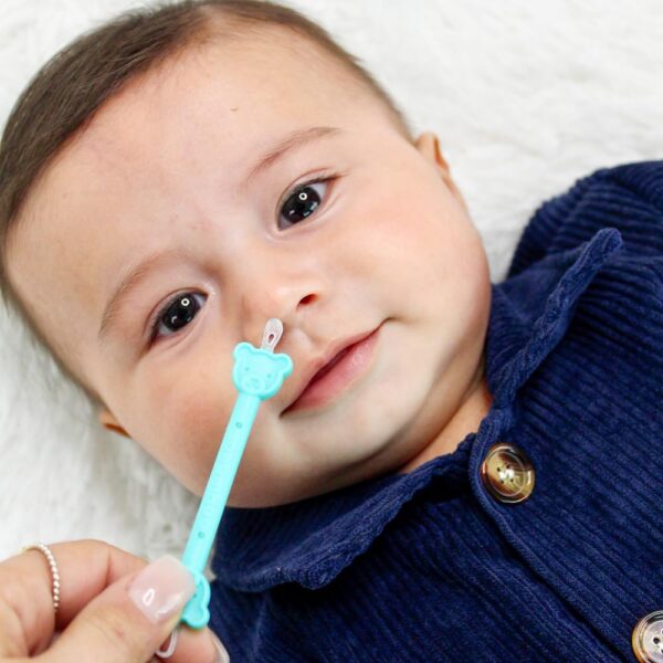 oogiebear Baby Nose Cleaner & Ear Wax Removal Tool - Safe Booger & Earwax Removal for Newborns, Infants, Toddlers - Dual-Ended - Essential Baby Stuff - Image 7